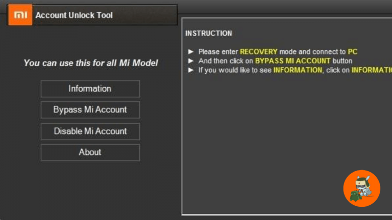 Download Mi Account Unlock Tool | Best Way To Unlock Mi Account